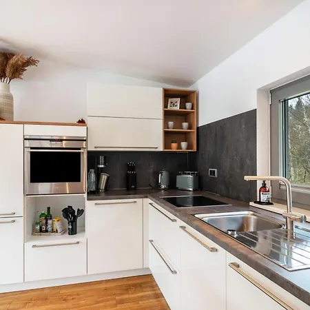 Daire Moselbude Penthaus Mit Sauna Enkirch