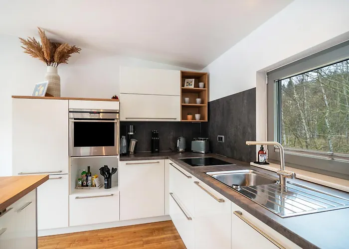 Daire Moselbude Penthaus Mit Sauna Enkirch